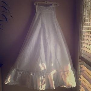 Toole hoopless bridal or ball gown underskirt